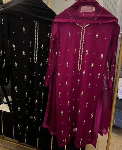 QAFLA COLLECTION  GULABO UNSTITCHED