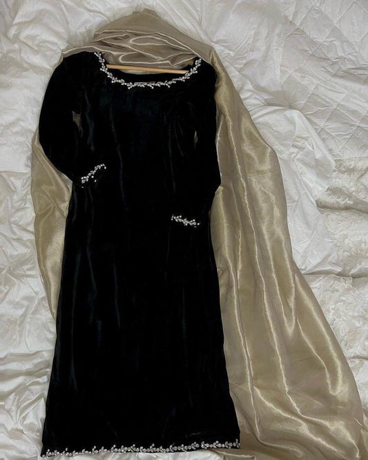 QF- SAHOO VELVET STITCH