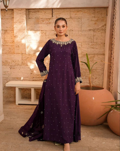 QAFLA COLLECTION  ZUMRA UNSTITCHED