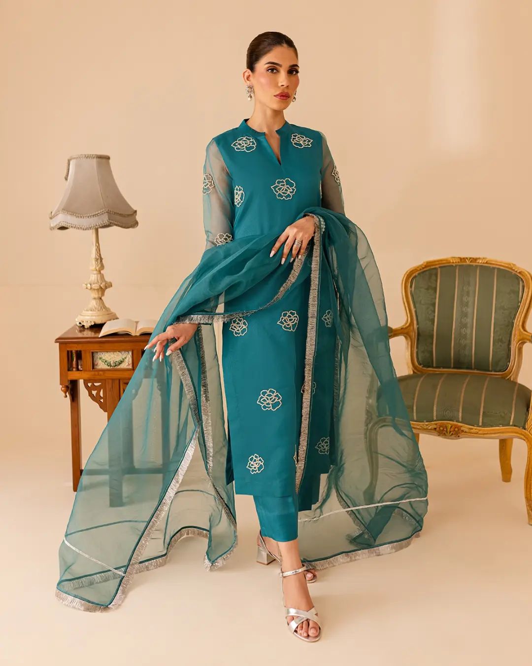 QAFLA COLLECTION RUBAB UNSTITCHED
