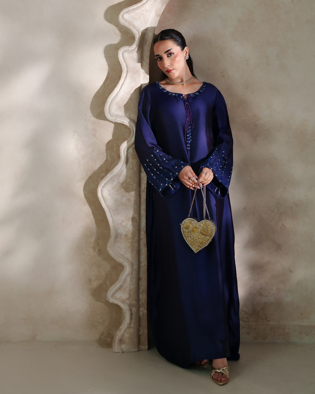 QAFLA COLLECTION NAQOOSH UNSTICHED