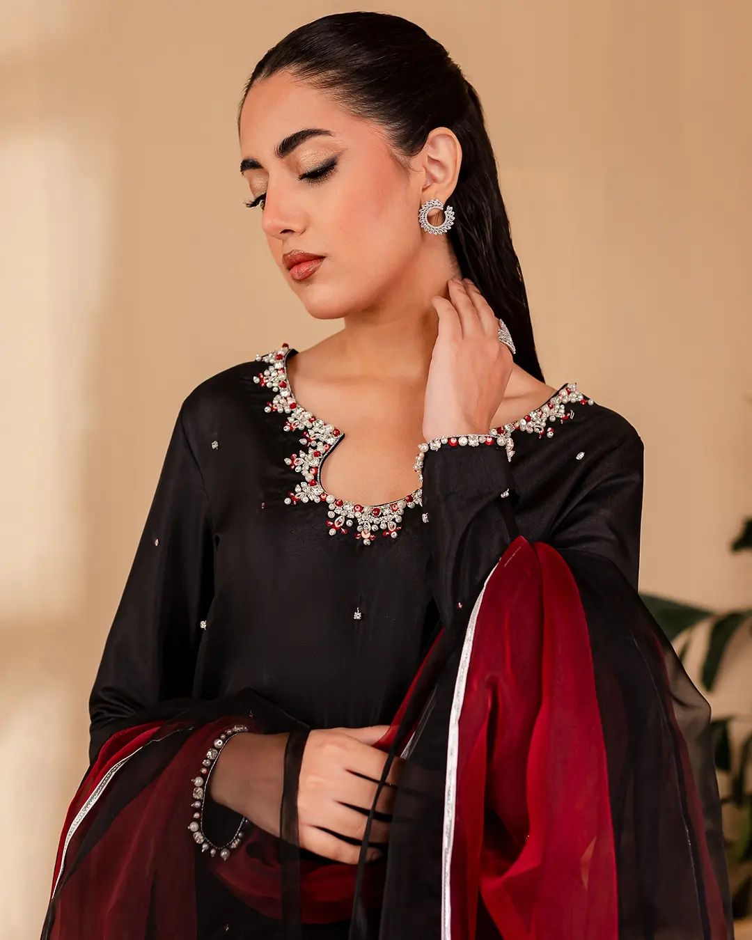 QAFLA COLLECTION  INAYAA UNSTITCHED