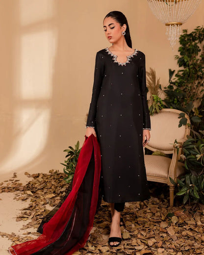 QAFLA COLLECTION  INAYAA UNSTITCHED