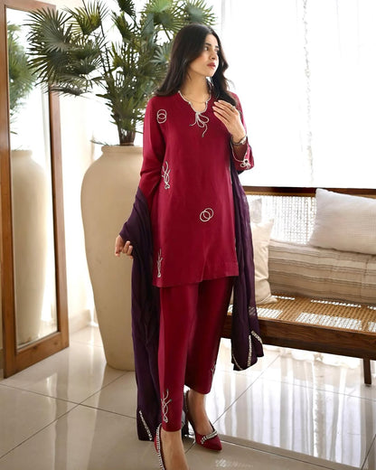 QAFLA COLLECTION RUKSAAR UNSTITCHED