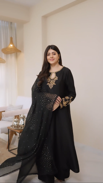 QAFLA COLLECTION  MUSHK  UNSTITCHED