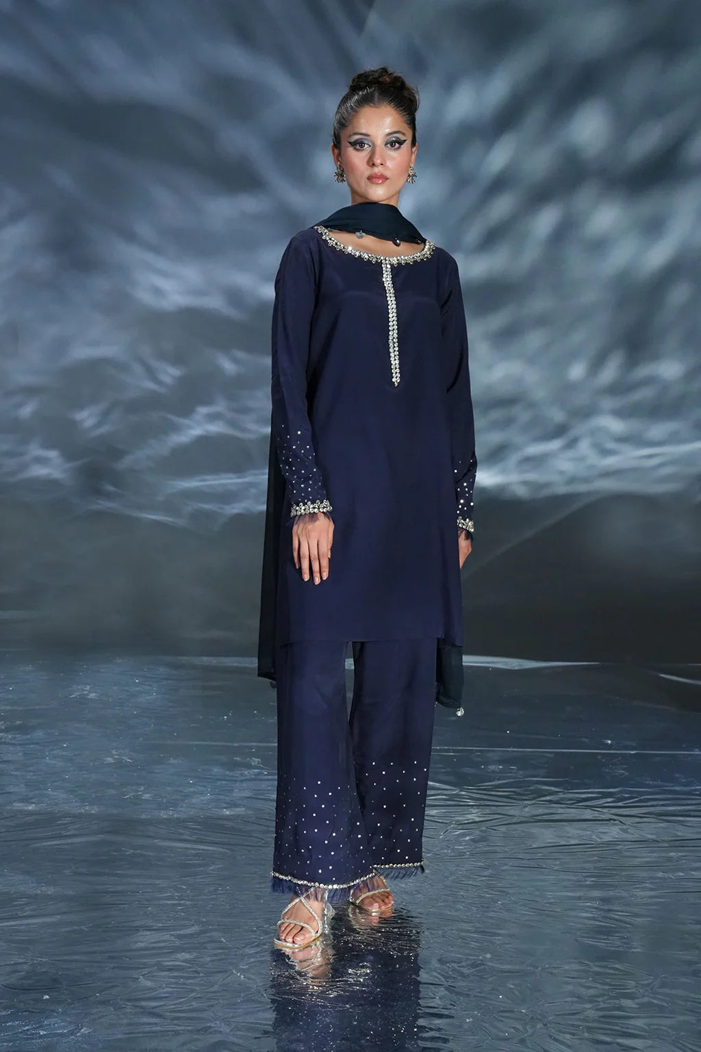 QAFLA COLLECTION BISMA UNSTITCHED