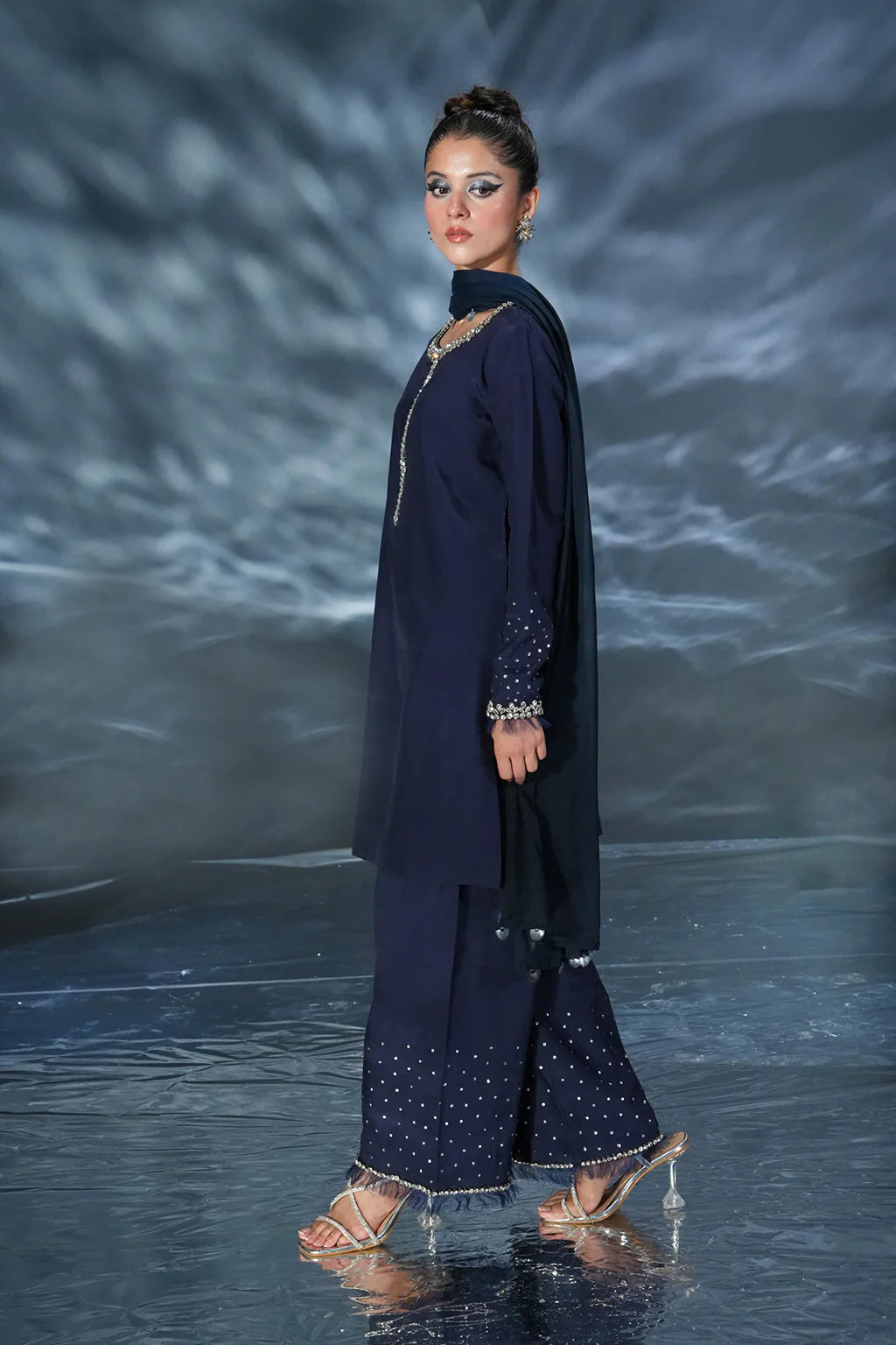 QAFLA COLLECTION BISMA UNSTITCHED