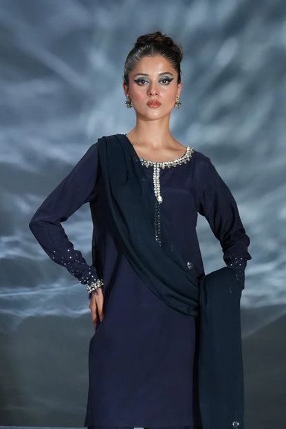 QAFLA COLLECTION BISMA UNSTITCHED