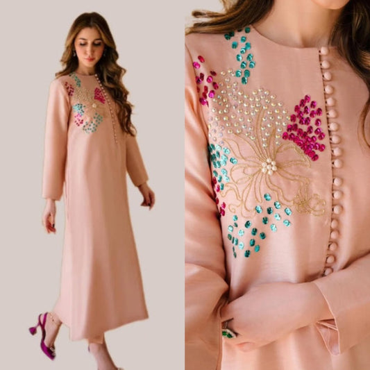 QAFLA COLLECTION  SOHA  UNSTITCHED