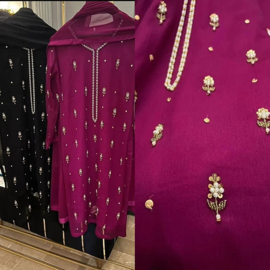 QAFLA COLLECTION  GULABO UNSTITCHED