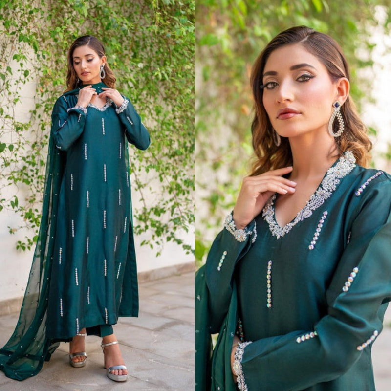 QAFLA COLLECTION  EZZA UNSTITCHED
