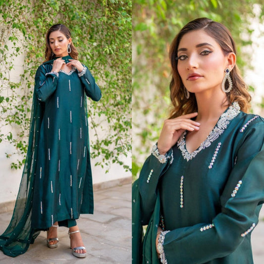 QAFLA COLLECTION  EZZA UNSTITCHED