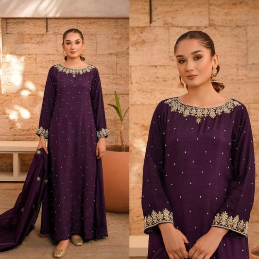 QAFLA COLLECTION  ZUMRA UNSTITCHED