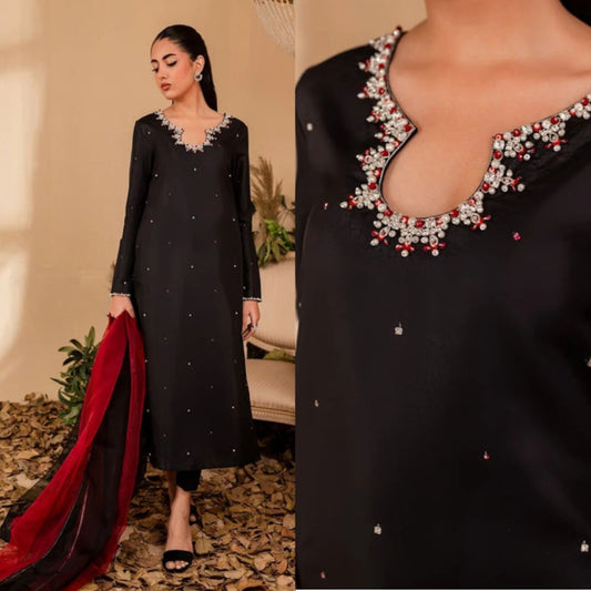 QAFLA COLLECTION  INAYAA UNSTITCHED