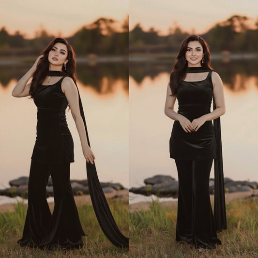 QF-REM BLACK VELVET STITCH