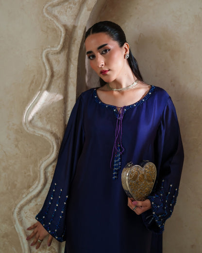 QAFLA COLLECTION NAQOOSH UNSTICHED