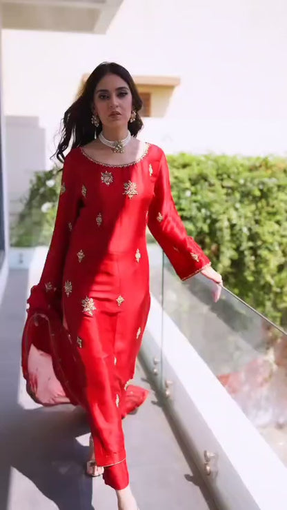 QAFLA COLLECTION  RUHI UNSTITCHED
