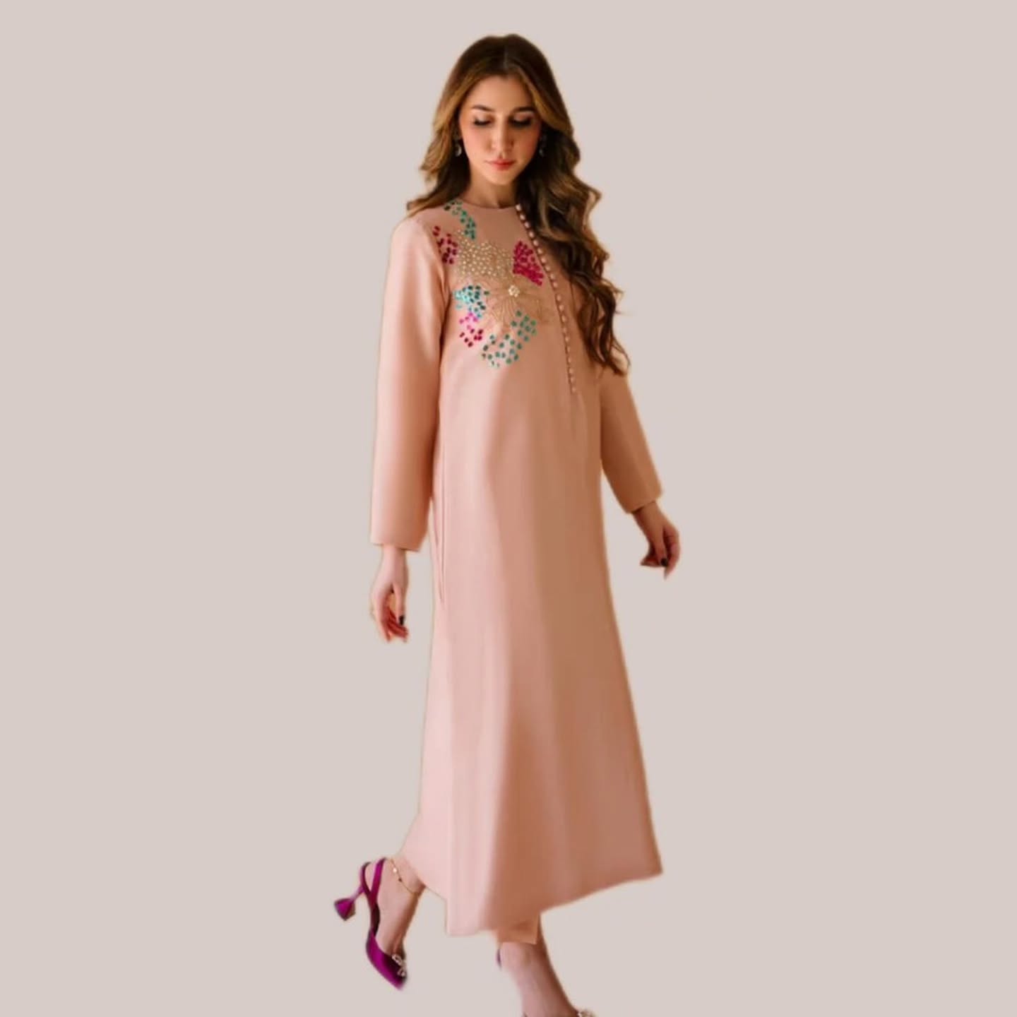 QAFLA COLLECTION  SOHA  UNSTITCHED