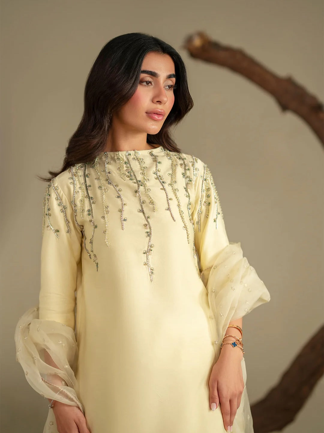 QAFLA COLLECTION  AROHA UNSTITCHED