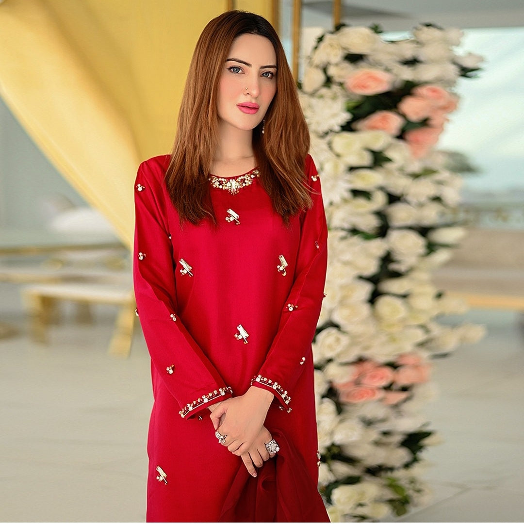 QAFLA COLLECTION SM RED UNSTITCHED