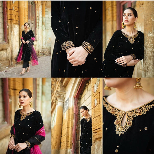 QA-CHAANDI VELVET STITCH