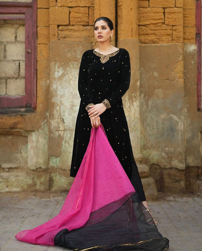 QA-CHAANDI VELVET STITCH